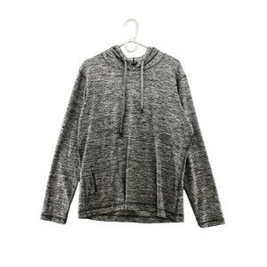 Pino Porte Mens Gray Heather Active Hoodie Size XL Lightweight Zip Pocket